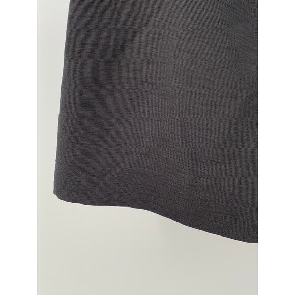 J.CREW Women's Black Solid Smocked Waist Pull-On Casual A-Line Mini Skirt SZ 00 - Picture 8 of 10